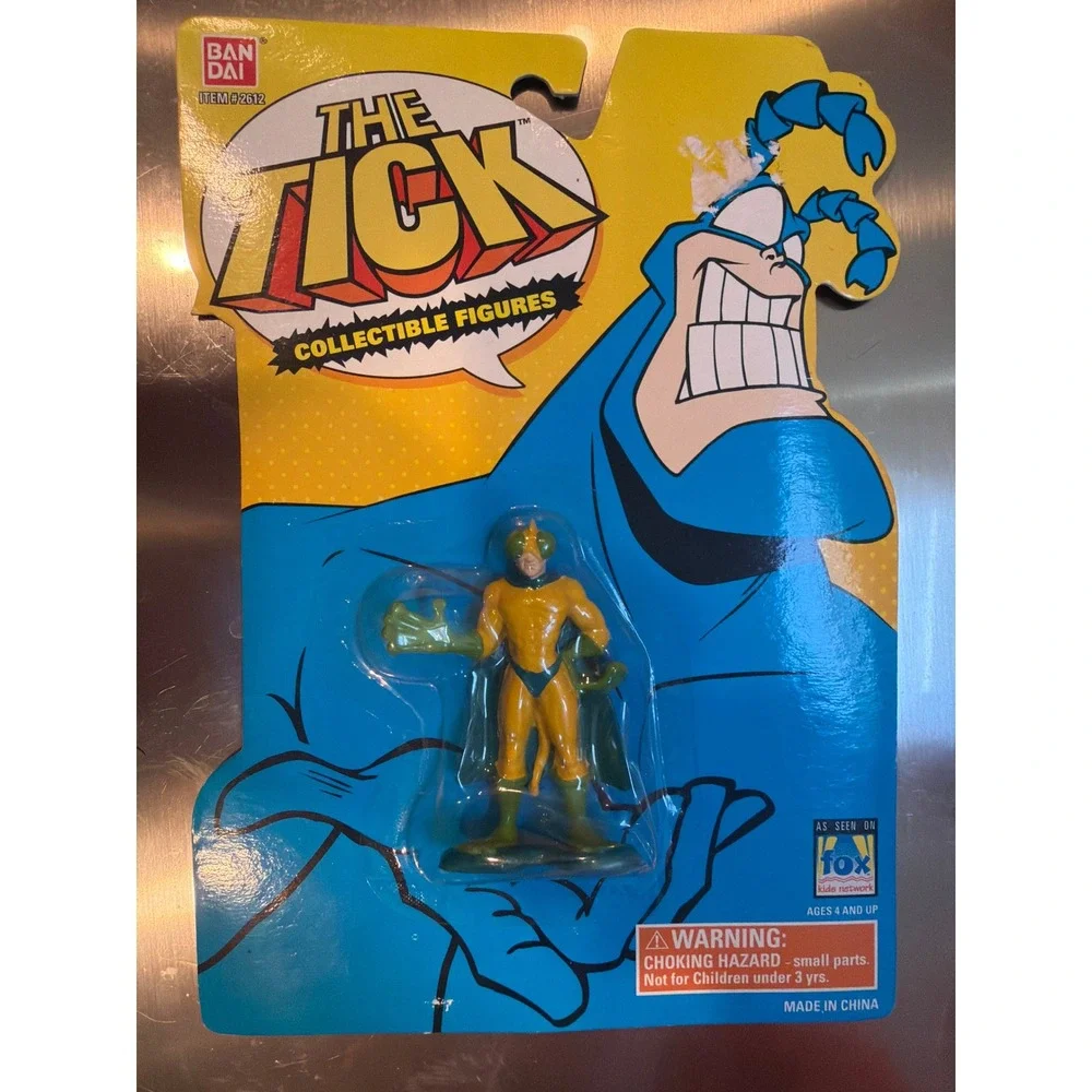 Vintage 1994 Bandai The Tick Crusading Chameleon Collectible Figure 2612 New